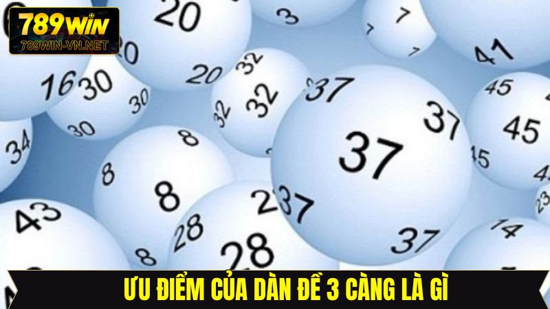 Ưu điểm nổi bật của dàn đề 3 càng là gì